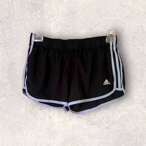 Adidas striped 3” women’s running shorts